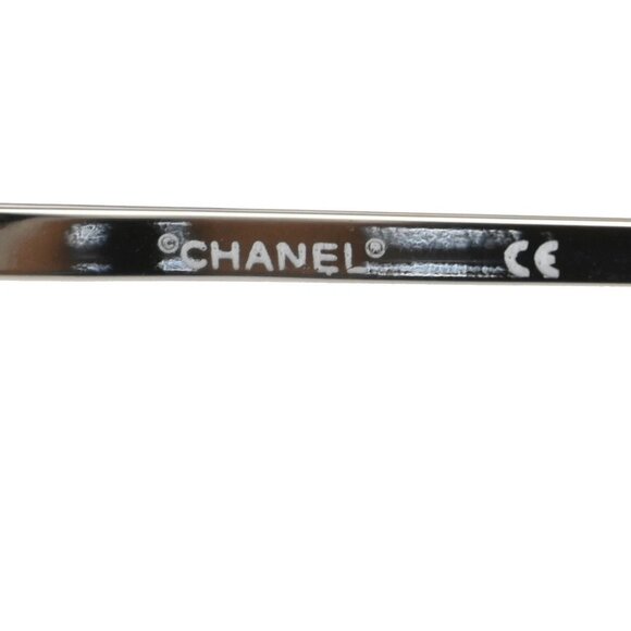 CHANEL CC Sunglasses Eye Wear Mirror Lens Metal Plastic Silver main image 12